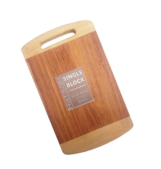 Hutson Large Natural Sheesham/Rosewood Chopping Cutting Board for Kitchen Vegetables, Fruits & Cheese, BPA Free, Eco-Friendly- (38 x 23 cm)
