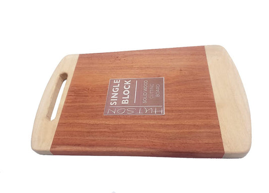 Hutson Large Natural Sheesham/Rosewood Chopping Cutting Board for Kitchen Vegetables, Fruits & Cheese, BPA Free, Eco-Friendly- (38 x 23 cm)