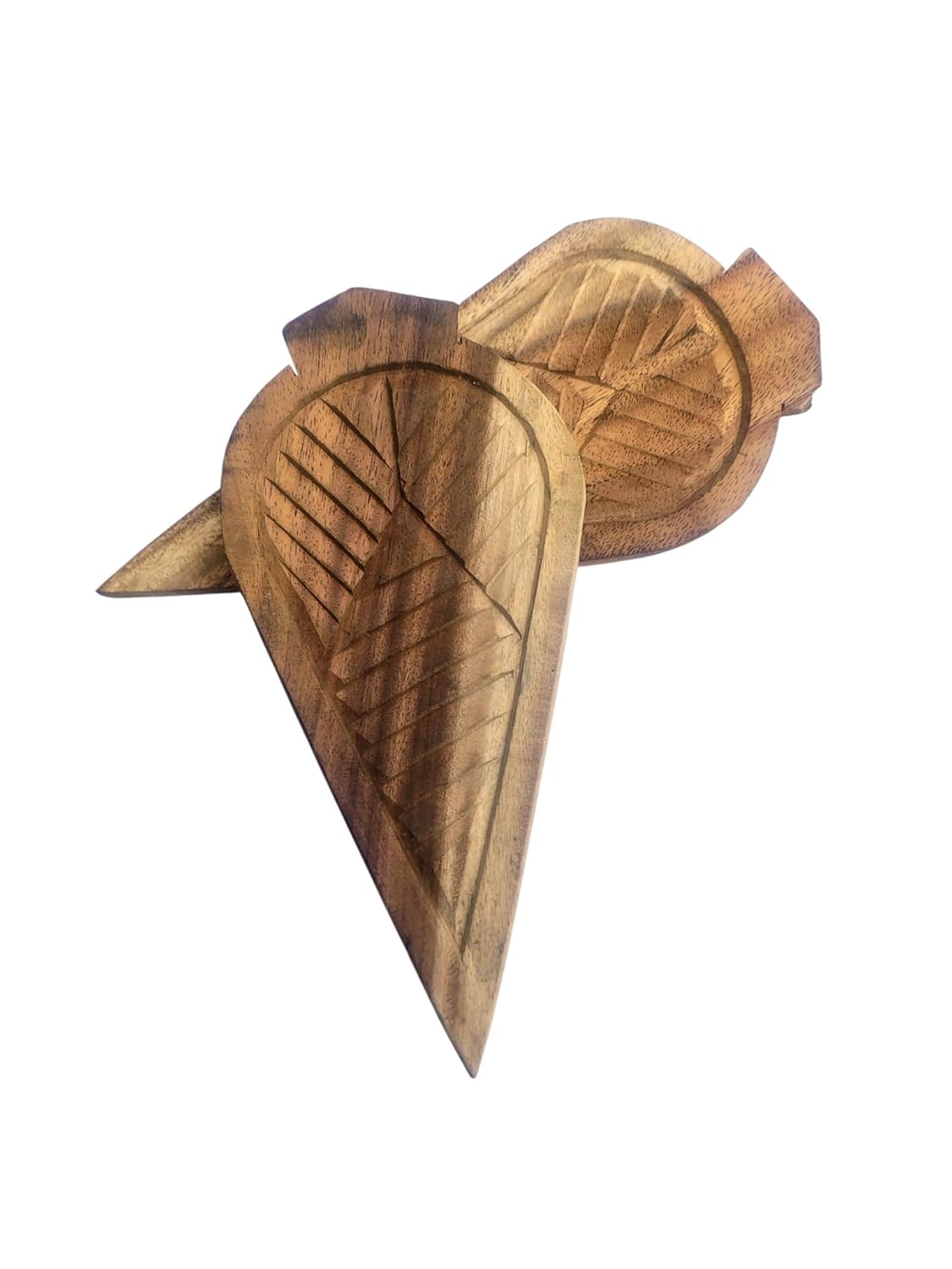 Handmade Authentic Sheesham/Teak Wood Thekua & Khajoor Mould | Handmade Sancha for Chhath Puja Maha Prasad & Traditional Sweets (Agrauta) (PRM Design)