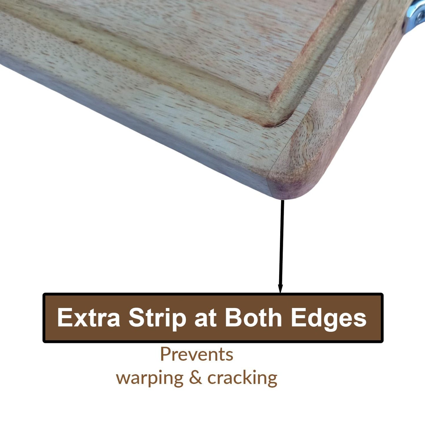 Anti-Bacterial Single Piece Solid Mango Wood Chopping/Cutting Board - Reversible - No Polish No Dyes Heavy Duty, Natural Finish (Mango XXL - Juice Grove) (18"x12"x1")