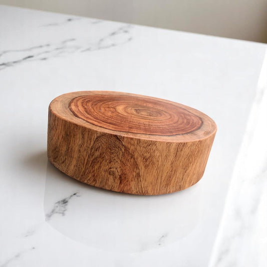 Hutson Indian Rosewood/Sheesham Wood Butcher Block Chopping Cutting Board (10-12 Inches) - End Grain